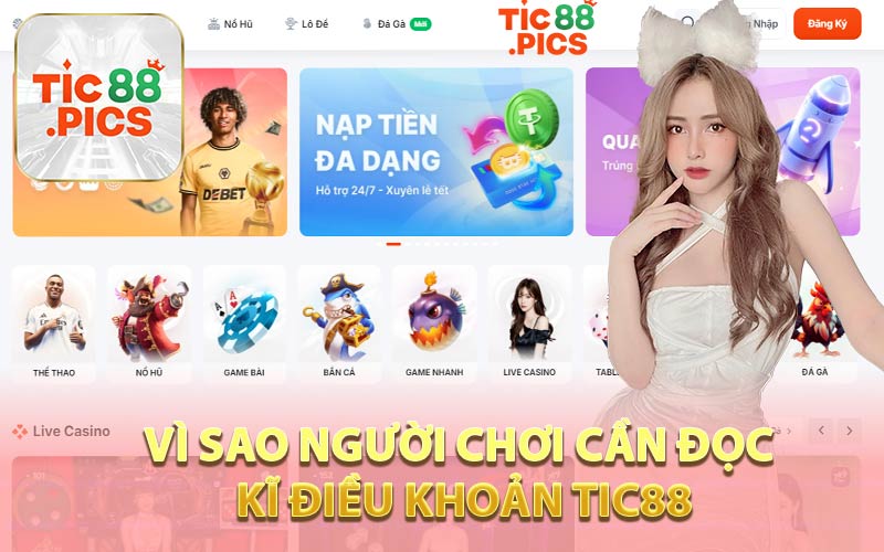 Vì Sao Người Chơi Cần Đọc Kĩ Điều Khoản Tic88